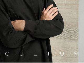 [CULTUM] Relaxed Fit H-Line Raglan Sleeve Tee