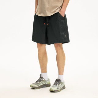 [Monterest] Textured Nylon Drawstring Shorts