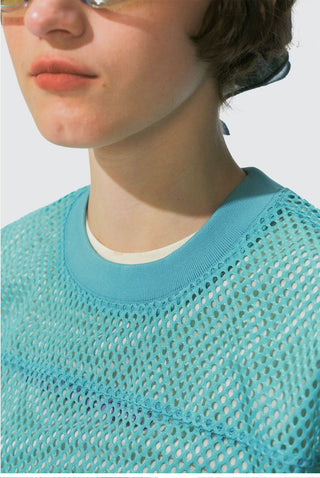 [Monterest] Mesh Jersey Short Sleeve Tee