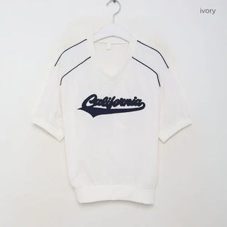 Lettering Anorak T-shirt