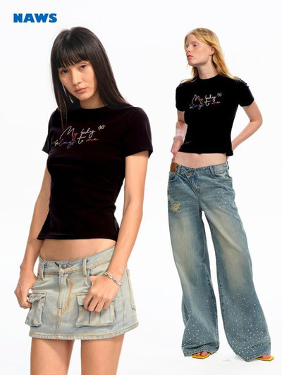 [NOTAWEAR] Slim Short Sleeve T-shirt