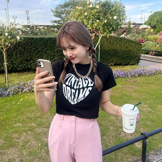Heart Crop T-shirt