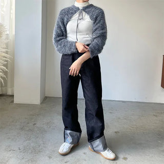 Mixed Bolero Cardigan