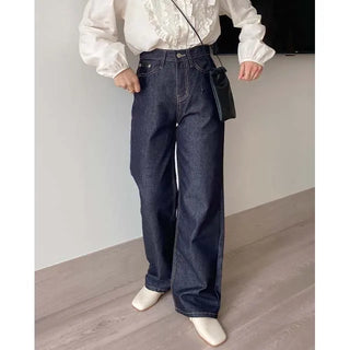 dail deep denim pants
