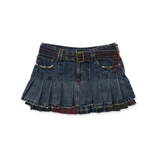 [Moromoro2] Washed Denim Fringe  Collection