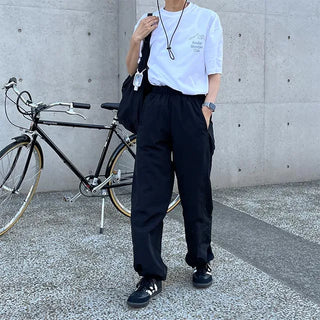 Nylon jogger pants