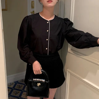 Belle Loose Fit Puff Blouse