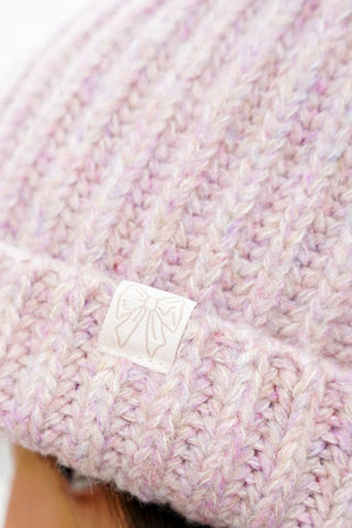 [Moromoro2] Wool Blend Tassel Knot Beanie