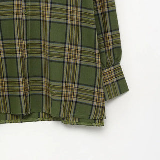 Boxy check shirt