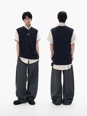 [MASONPRINCE] Stitched Sport Sleeveless Top