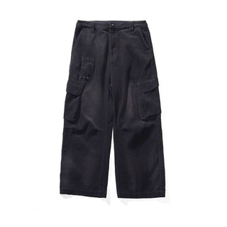 [Monterest] Washed Corduroy Wide Leg Work Pants