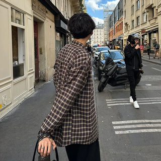 Basic check shirt