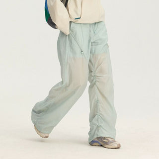 [Monterest] UPF50+ Water-Resistant Ruched Parachute Pants