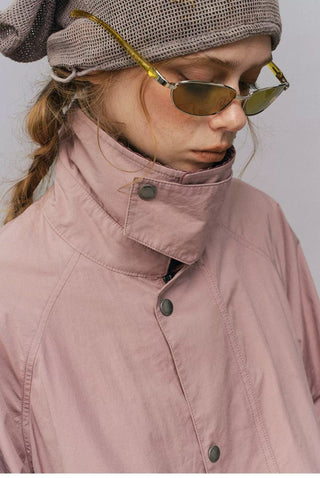 [Monterest] Corduroy Collar Multi-Pocket Field Jacket