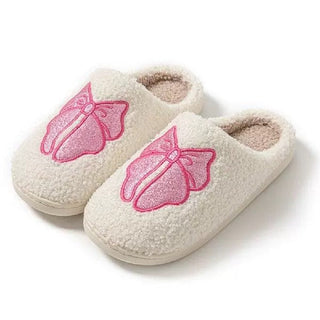 Coquette Bow Slippers