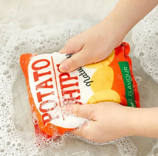 Plush Potato Chips Dog Toy