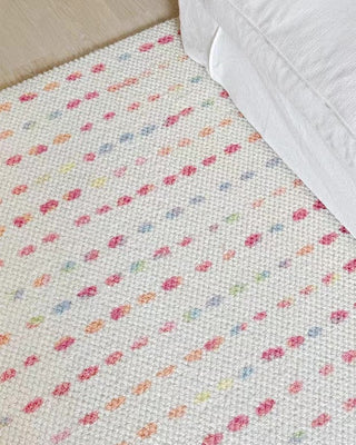 Cream Pastel Confetti Area Rug