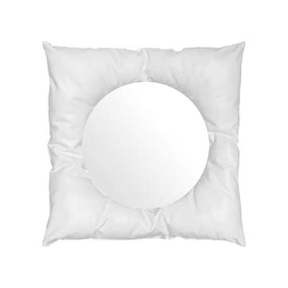 Soft Girl Aesthetic Silver Pillow Mirror