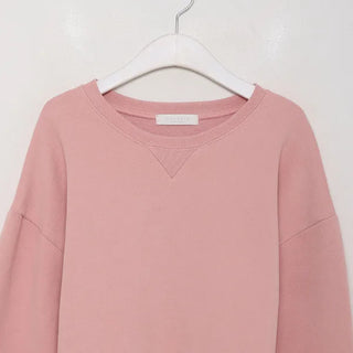 Pastel brushed fleece sweatshirt - P000KZUH