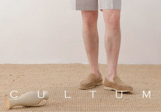 [CULTUM] Linen Drawstring Shorts