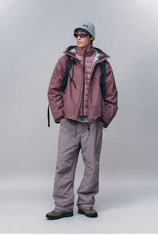 [Monterest] 3-in-1 Waterproof Shell with Down Liner