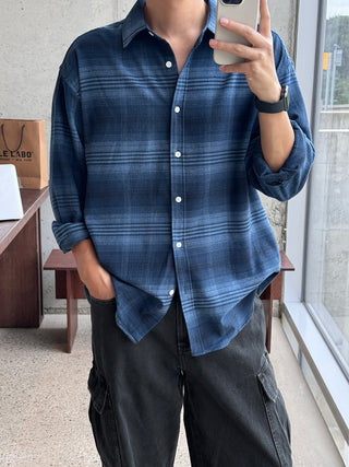 Jude Tartan Check Natural Fit Shirt
