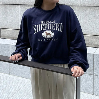 Dog Crop Sweatshirt