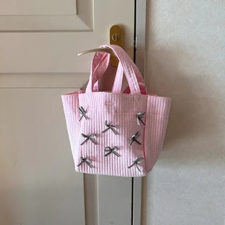 Ribbon tote bag