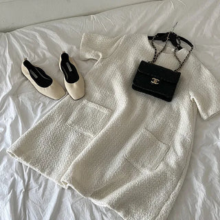 Tweed mini dress