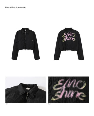 CONP Emo Shine Down Jacket (Black)