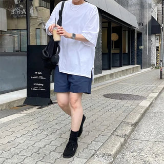 silk simple tee