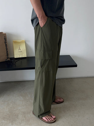 Week Ice Cargo Elastic Waist Pants