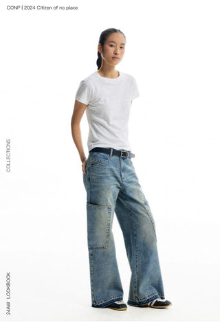 CONP Big Pocket Denim Pants