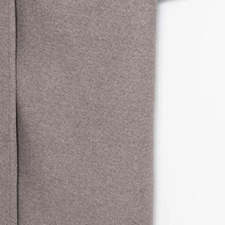 High-neck long coat