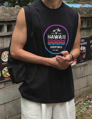 HAWAII SURFING 나시티(4color)