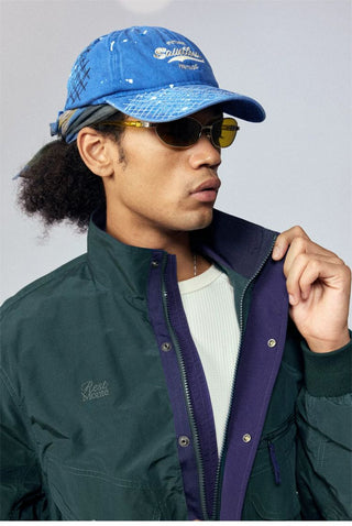 [Monterest] Water-Resistant Stand Collar Work Jacket