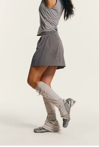 [Monterest] Quick-Dry Outdoor Skort with Totem Print