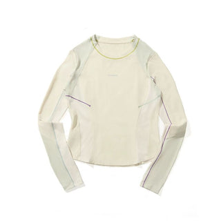 [Monterest] 5A Antibacterial Color Block Long Sleeve Tee