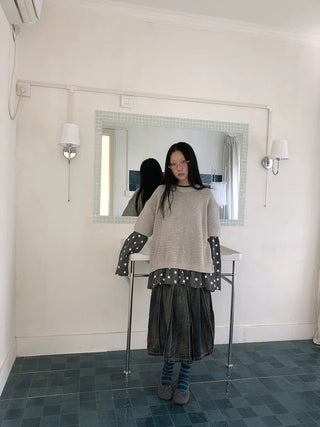 Breathable Cutout Commuter Loose Fit Women Casual Solid One Size T-Shirt