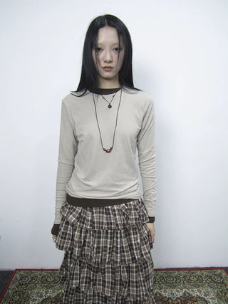 Cozy Deep Brown Street Straight Fit Lapel Long Sleeve Single Row Button Jacket