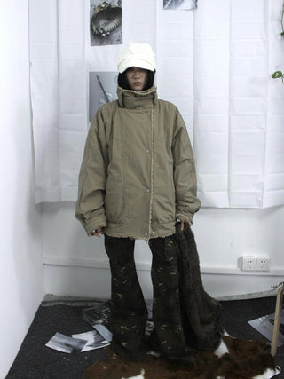 Designer Fit Workwear Style Fleece Jacket Padded Jacket