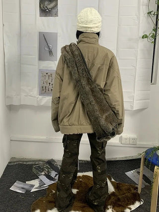 Designer Fit Workwear Style Fleece Jacket Padded Jacket