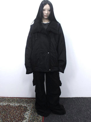 Designer Fit Workwear Style Fleece Jacket Padded Jacket