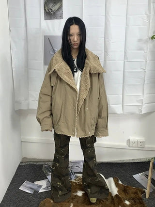 Designer Fit Workwear Style Fleece Jacket Padded Jacket
