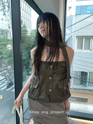 Duckpear Waist Skirt With Safety Shorts