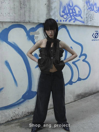 Duckpear Waist Skirt With Safety Shorts