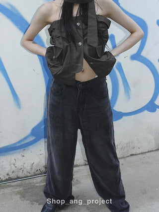 Duckpear Waist Skirt With Safety Shorts