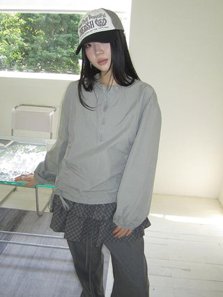 Functional Minimalist Drawstring Short Crop Top