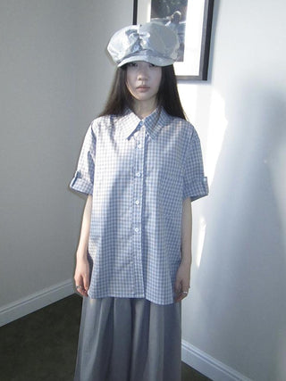 Project 5 6 Summer Casual Plaid Short Sleeve Shirt