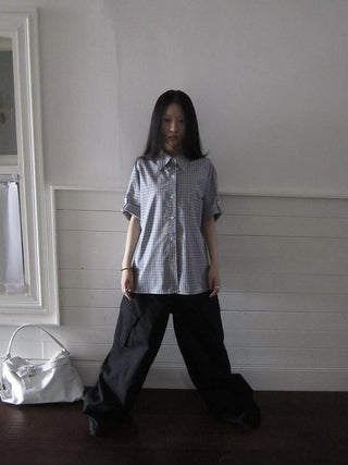 Project 5 6 Summer Casual Plaid Short Sleeve Shirt